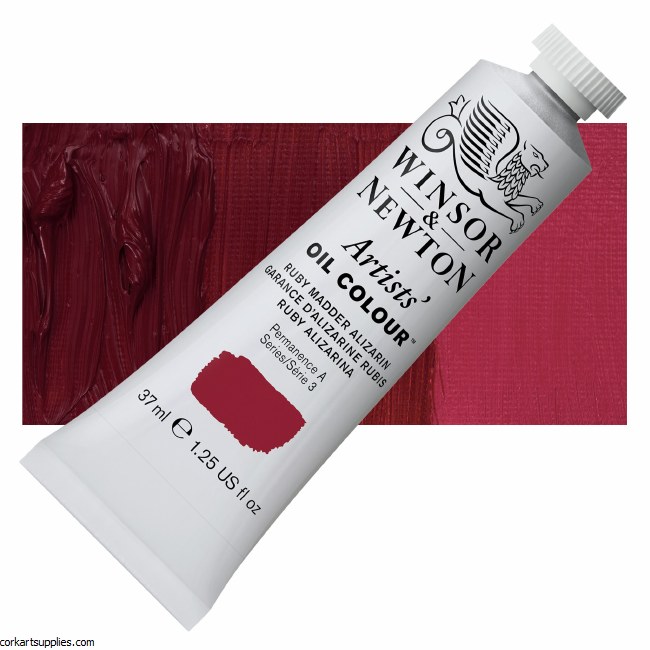 Winsor & Newton Artists Oil 37ml Ruby Madder Alizarin S.3