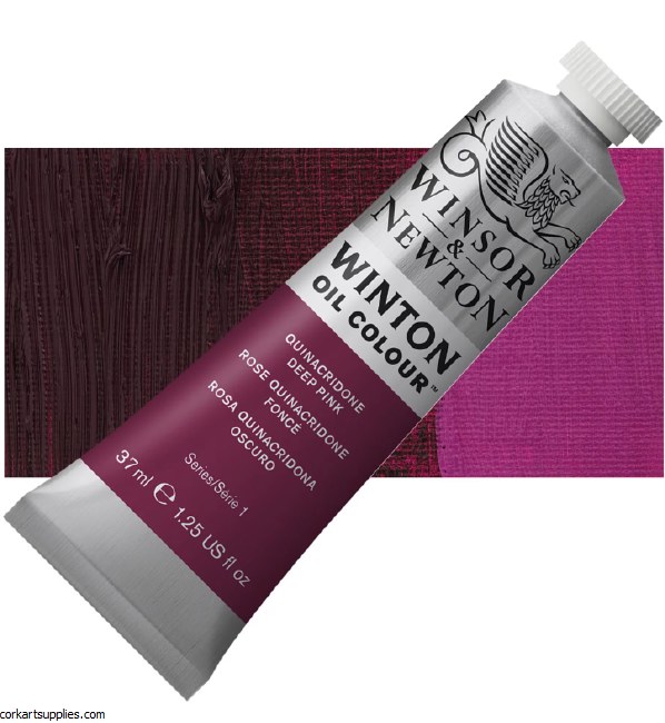 Winton Oil Colour 37ml Quinacriodone Deep Pink