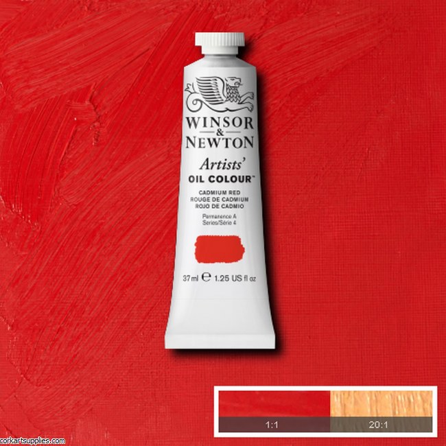 W&N Artists Oil 37ml Cadmium Red