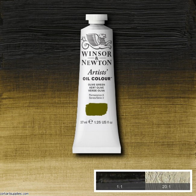 W&N Artists Oil 37ml Olive Green