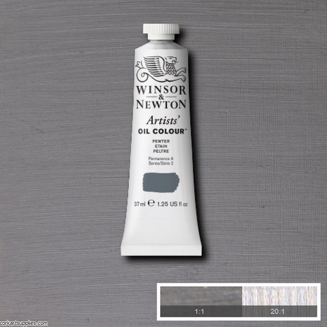 W&N Artists Oil 37ml Pewter