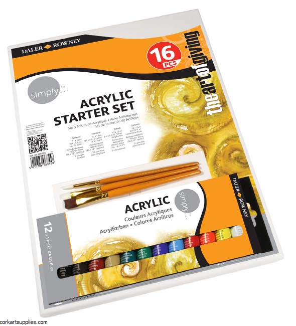 Simply Starter Acrylic 16pk^ Simply Starter Acrylic 16pk^