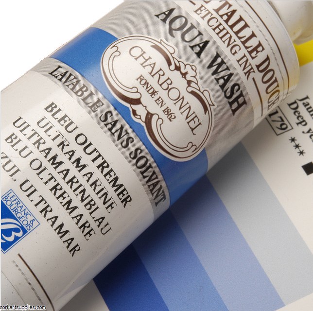 Charbonnel Ultramarine 60ml Aqua Wash Etching Ink Charbonnel Ultramarine 60ml Aqua Wash Etching Ink