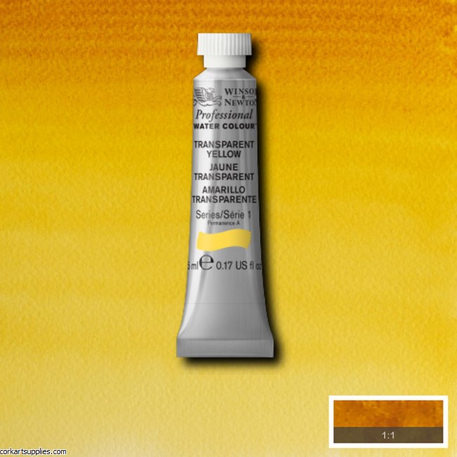 Artists Watercolour 5ml Transparent Yellow