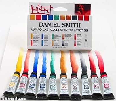 Daniel Smith Alvaro Castagnet's Master Artist Set 5ml 10pk Daniel Smith Alvaro Castagnet's Master Artist Set 5ml 10pk