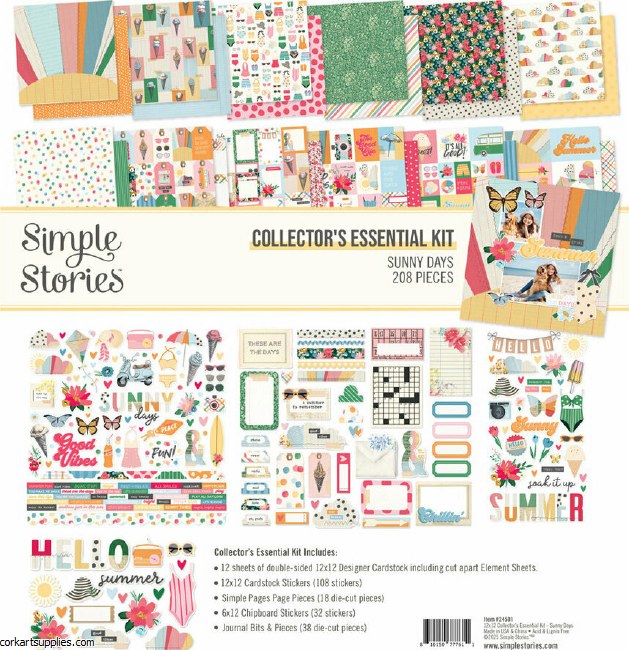Simple Stories Sunny Days Collector's Essential Kit