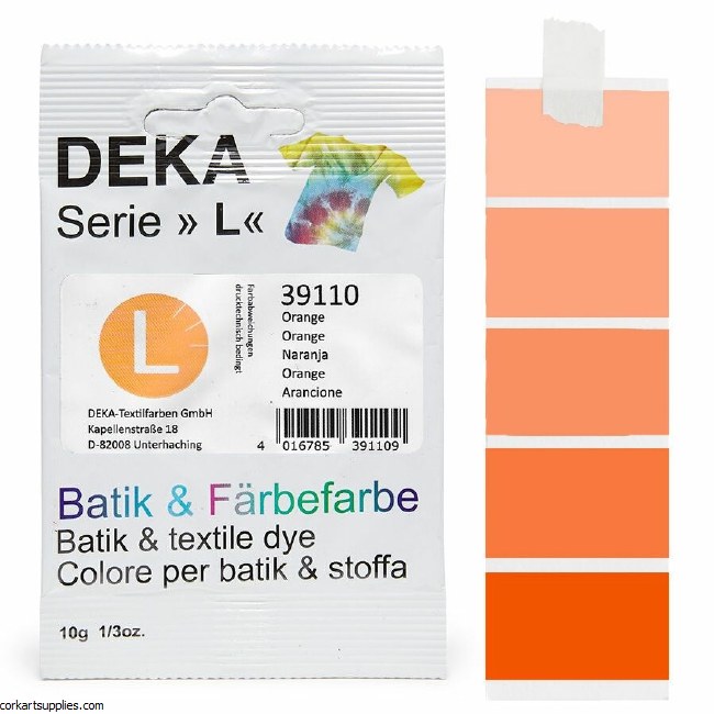 Batik Dye 10gm 39110 Orange