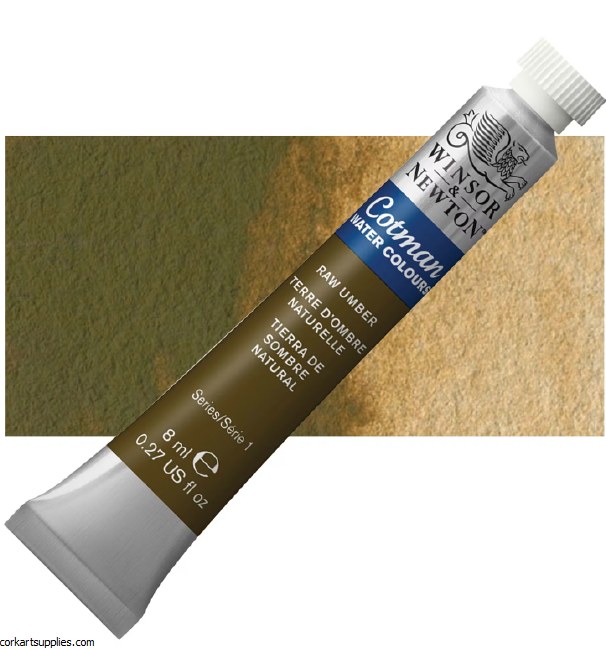 Cotman Watercolour 8ml Raw Umber
