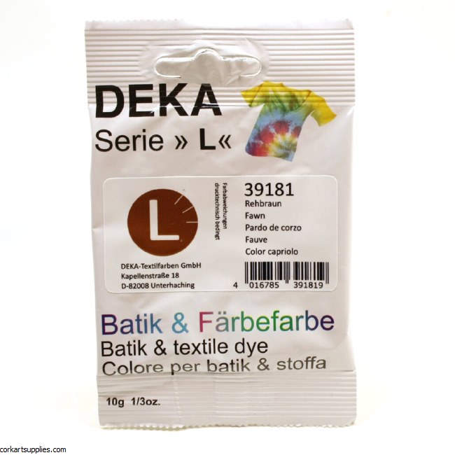 Batik Dye 10gm 39181 Fawn Brown
