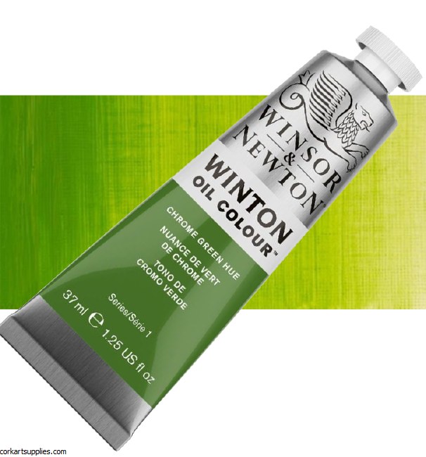 Winton Oil Colour 37ml Chrome Green (Hue)