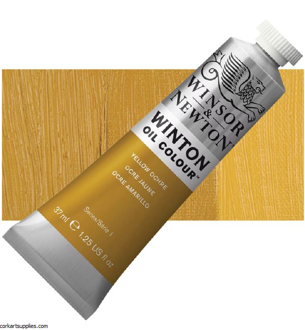 Winton Oil Colour 37ml Yellow Ochre