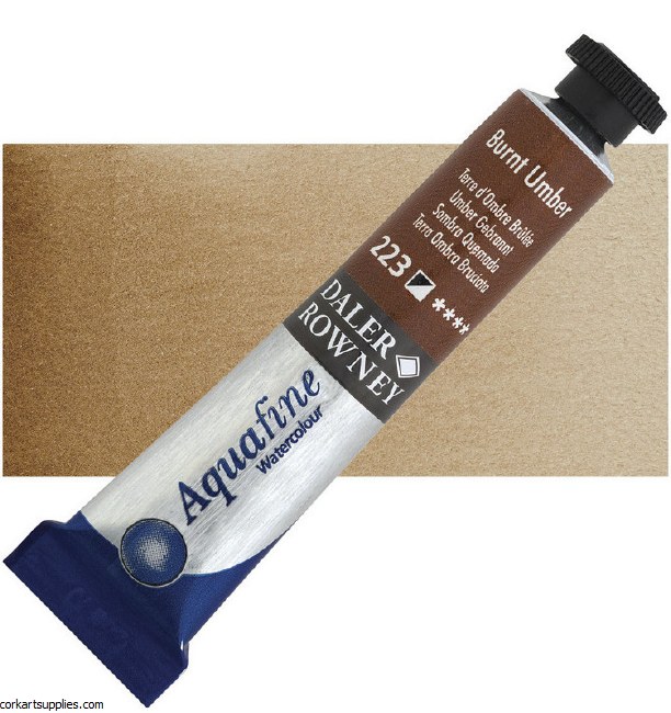 Aquafine 8ml Burnt Umber