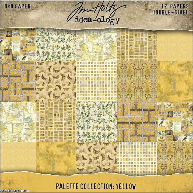 Idea Ology Palette Collection 8x8 Inch Yellow