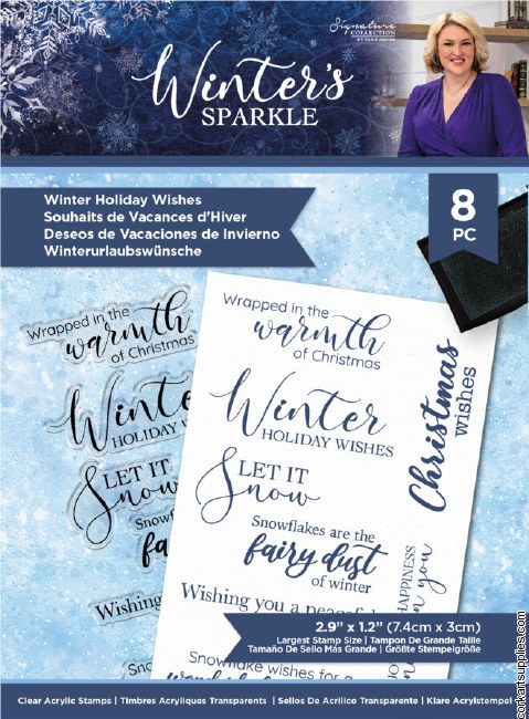 Winter's Sparkle Clear Stamps