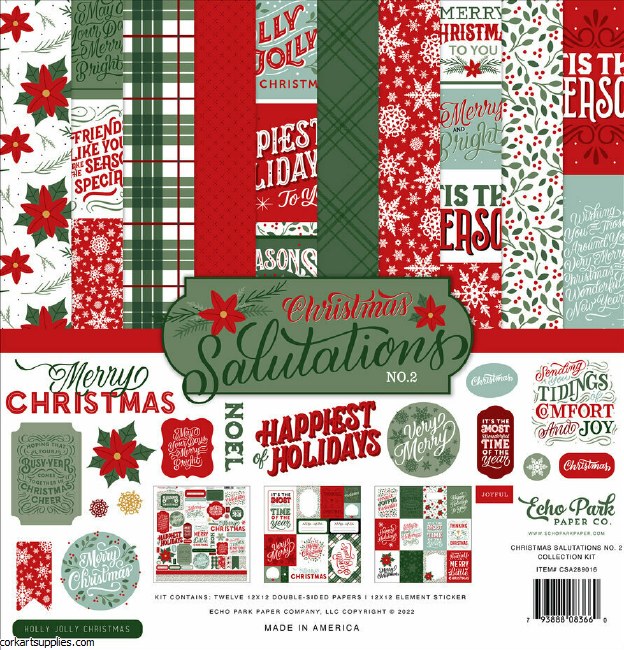 Paper Pk 12x12 EP Xmas Salut