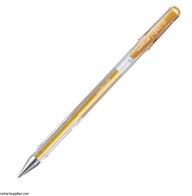 Gel Pen Uniball Gold 0.8mm