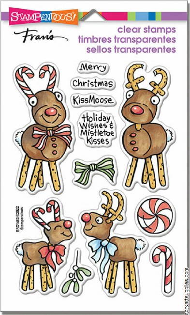 Stampendous Moose Mallows Perfectly Clear Stamps