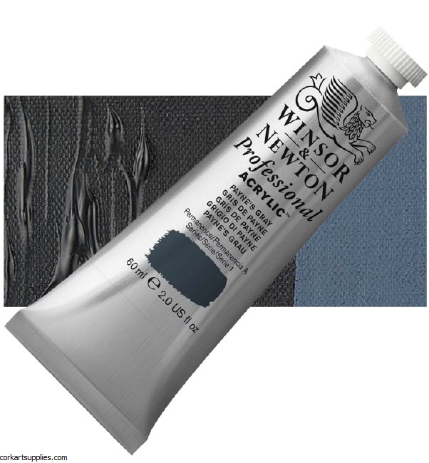 Paynes Grey 60ml Artists' Acrylic Winsor & Newton