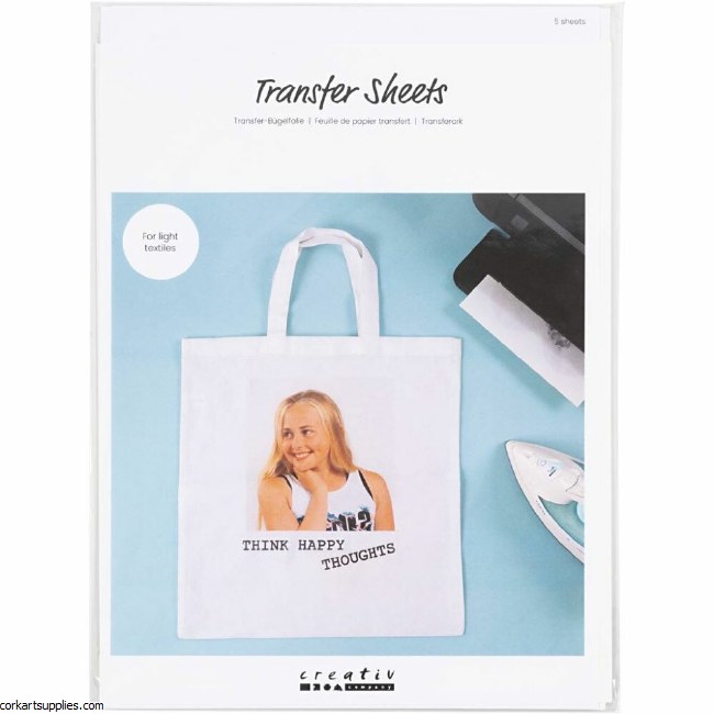 Transfer Paper Light Color 5pk