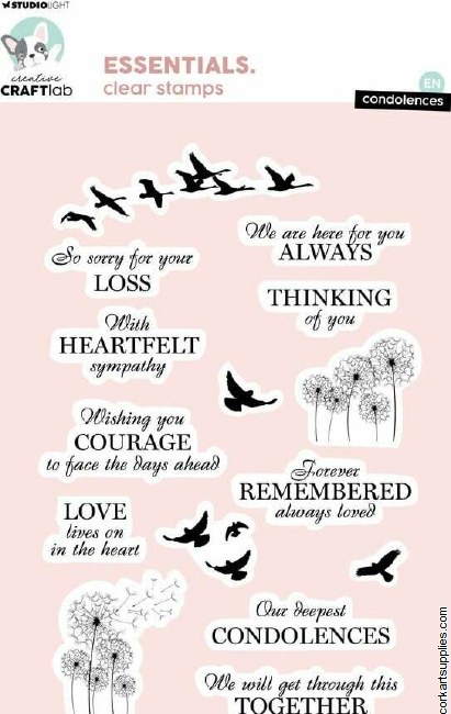 Clear Stamps Condolences