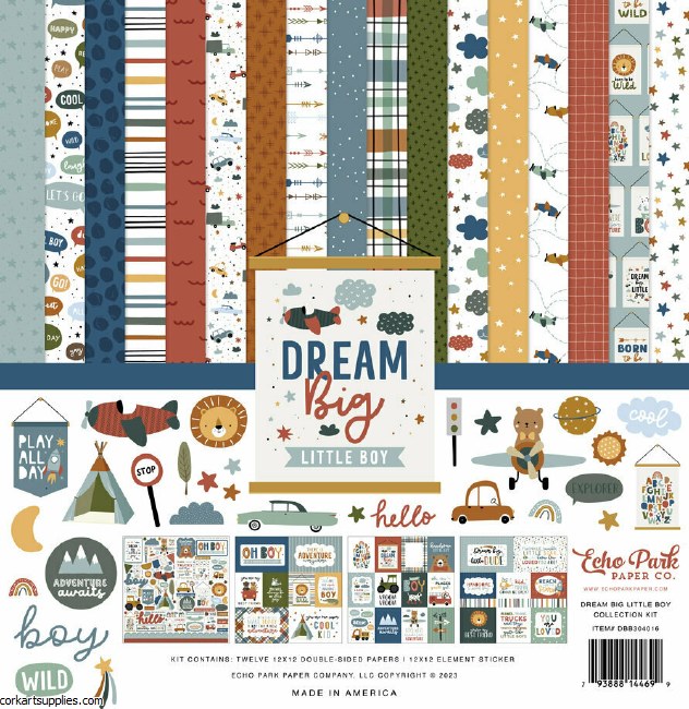 Echo Park Dream Big Little Boy