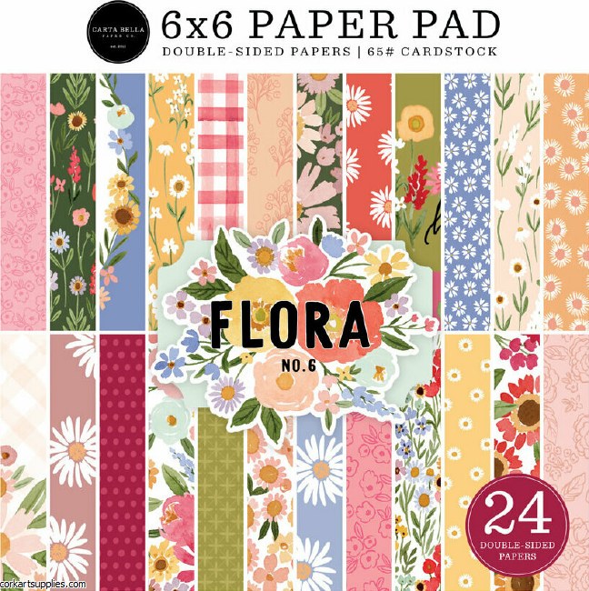 Carta Bella Flora No. 6 6x6 Inch Paper Pad