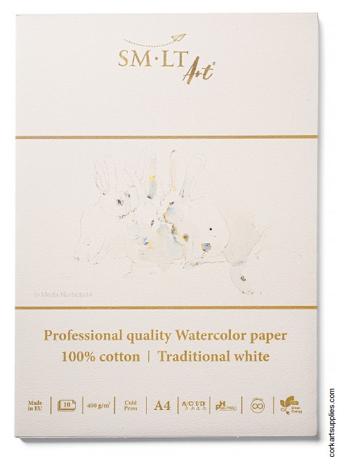 SM-LT Watercolour Pro 100% Cotton 400gm A4 10 Sheets