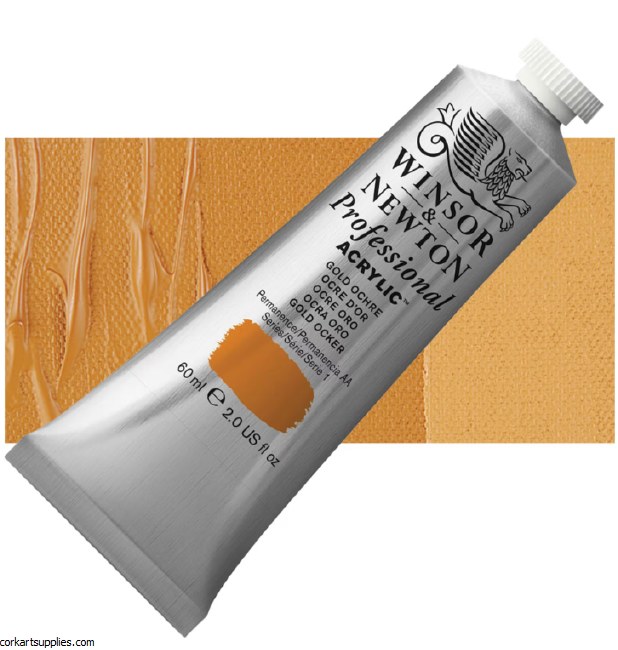Gold Ochre 60ml Artists' Acrylic Winsor & Newton