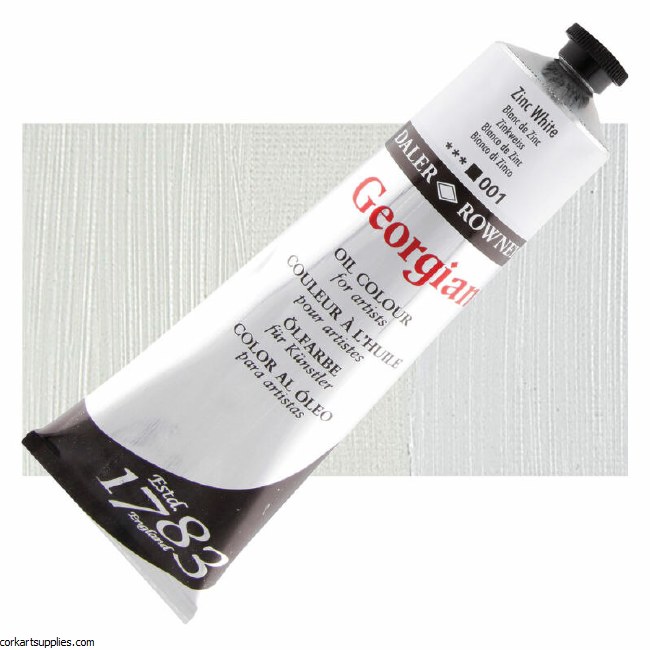 Georgian Oil Colour 225ml Zinc White
