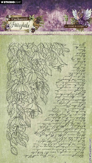 Studio Light Enchanted Fairytale Clear Stamps Floral & Script