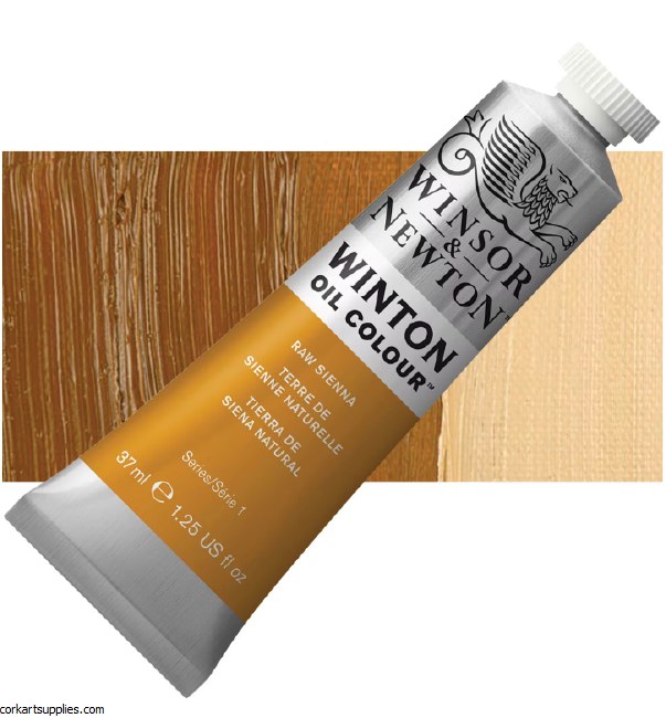 Winton Oil Colour 37ml Raw Sienna