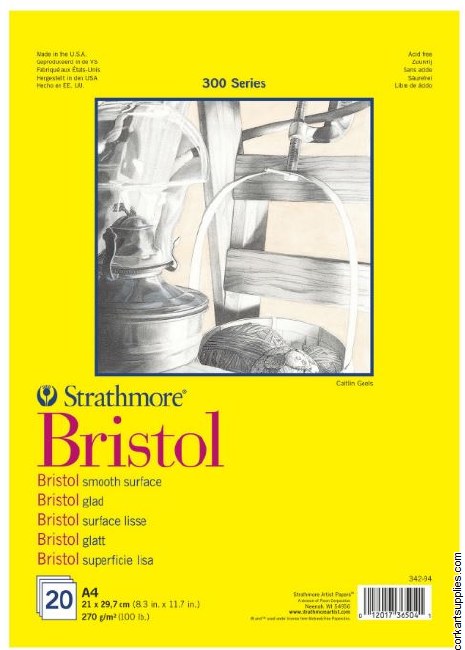 Strathmore Bristol 270gm A4 Strathmore Bristol 270gm A4