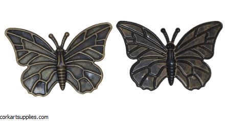 CAS Embellies Bronze Bfly 9pk CAS Embellies Bronze Bfly 9pk