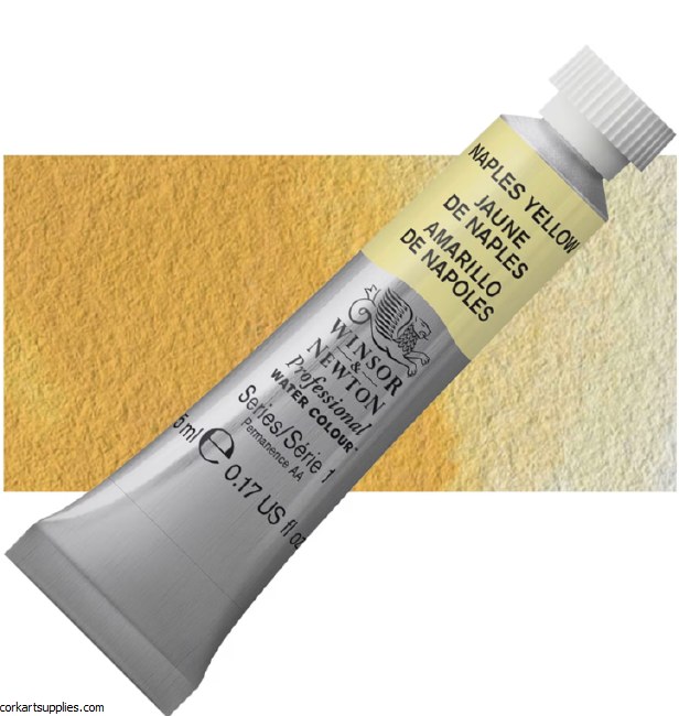 Artists Watercolour 5ml Naples Yellow