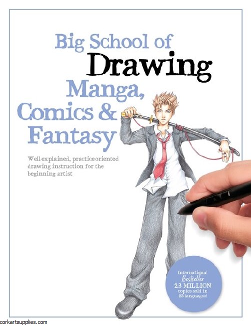 Book Big School of Drawing Manga, Comics & Fantasy