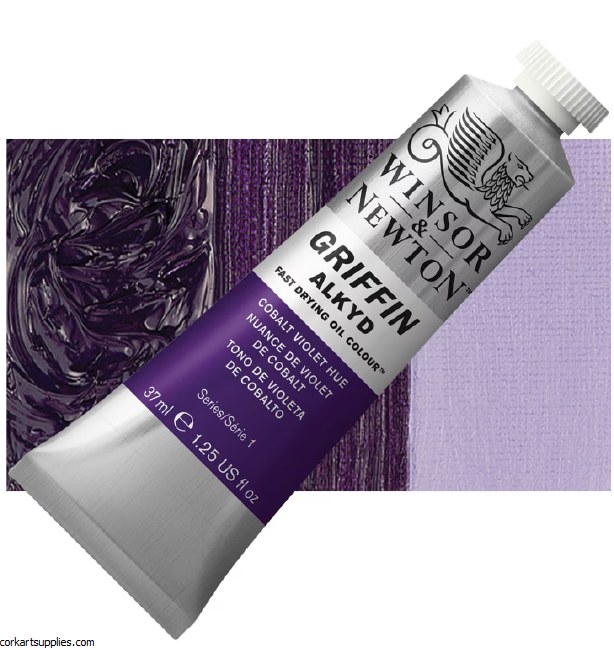 Griffin Alkyd Fast Drying Oil 37ml Cobalt Violet