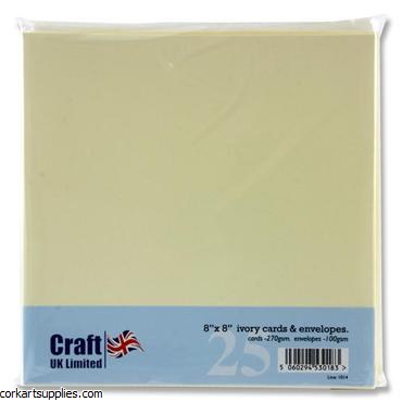 Card & Envelope Pack 8x8