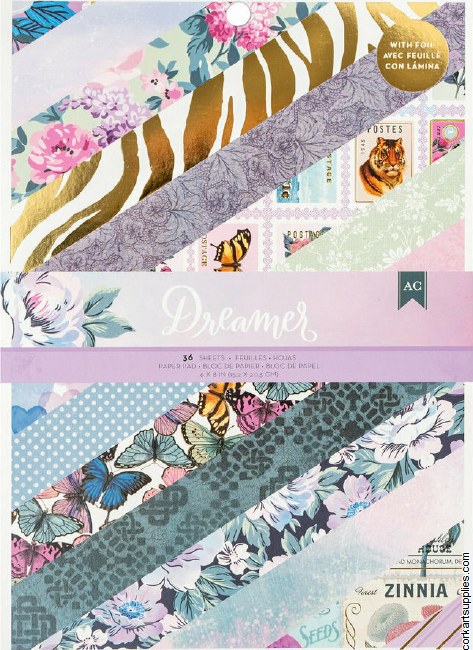 American Crafts Dreamer 6x8 Inch Paper Pad
