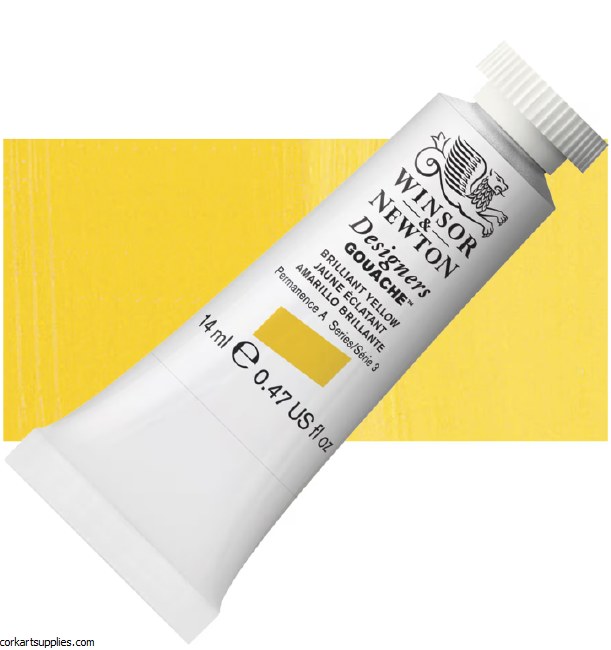 Designer Gouache 14ml Brilliant Yellow