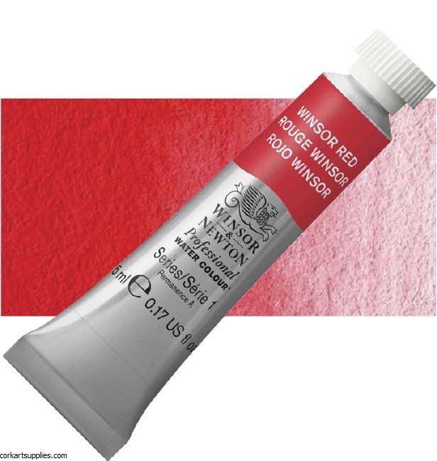 Artists Watercolour 5ml Winsor Red