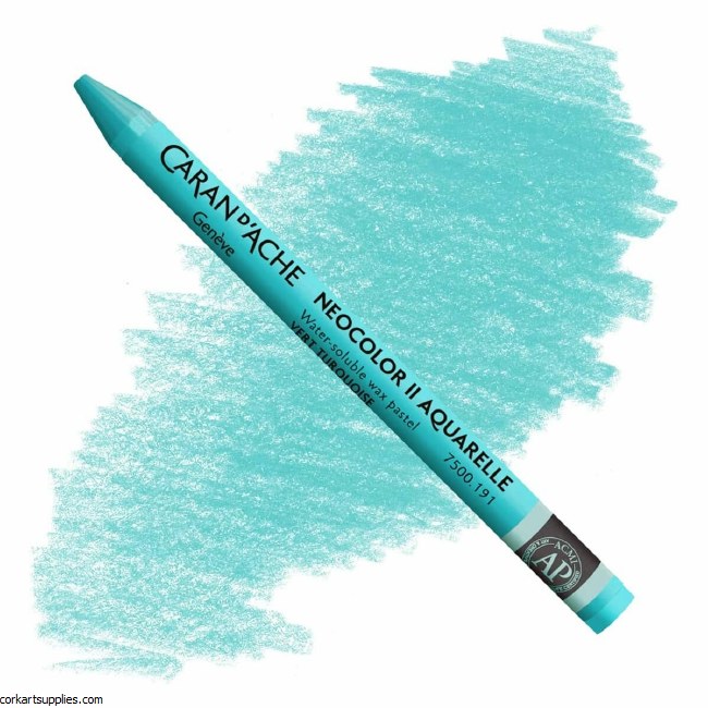 Neocolor II 191 Turquoise Green