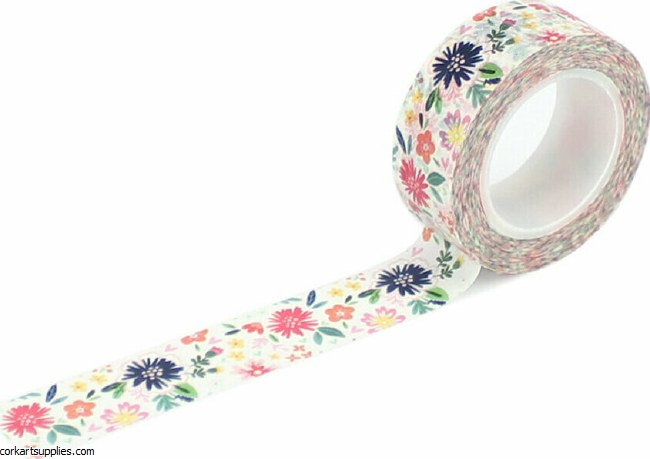 Washi Tape Sunshine Floral