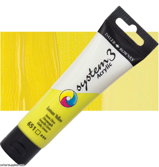 System 3 59ml Lemon Yellow