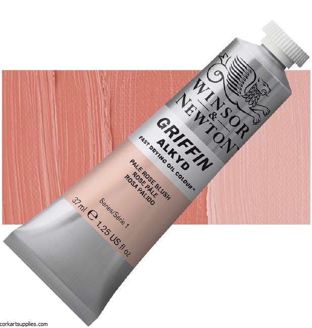 Griffin Alkyd Fast Drying Oil 37ml Pale Rose Blush