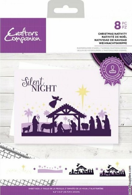 Christmas Nativity Clear Stamp