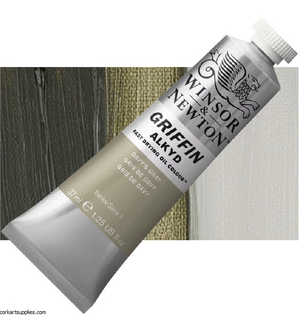 Griffin Alkyd Fast Drying Oil 37ml Davys Grey