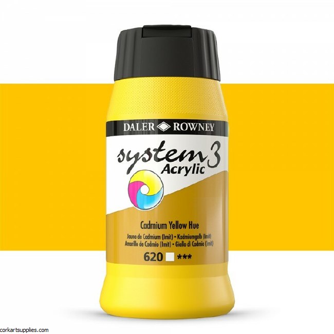 System 3 500ml Cadmium Yellow (Hue)