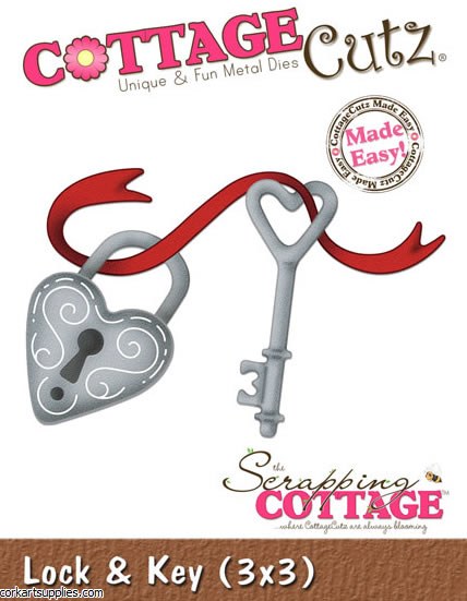 Cottagecutz Lock & Key Shape