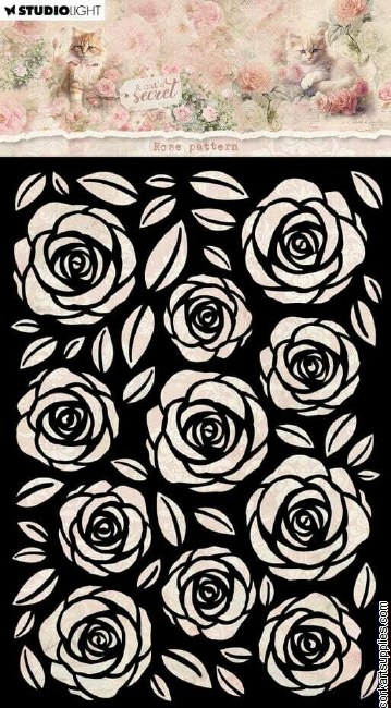 Studio Light A Cat's Secret Mask Rose Pattern
