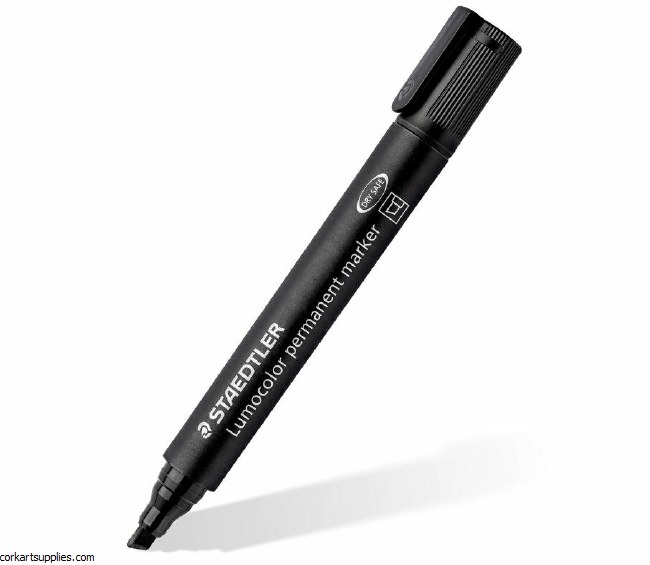 Marker Permanent Chisel Black